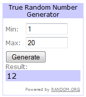 Blog Candy Winning Number